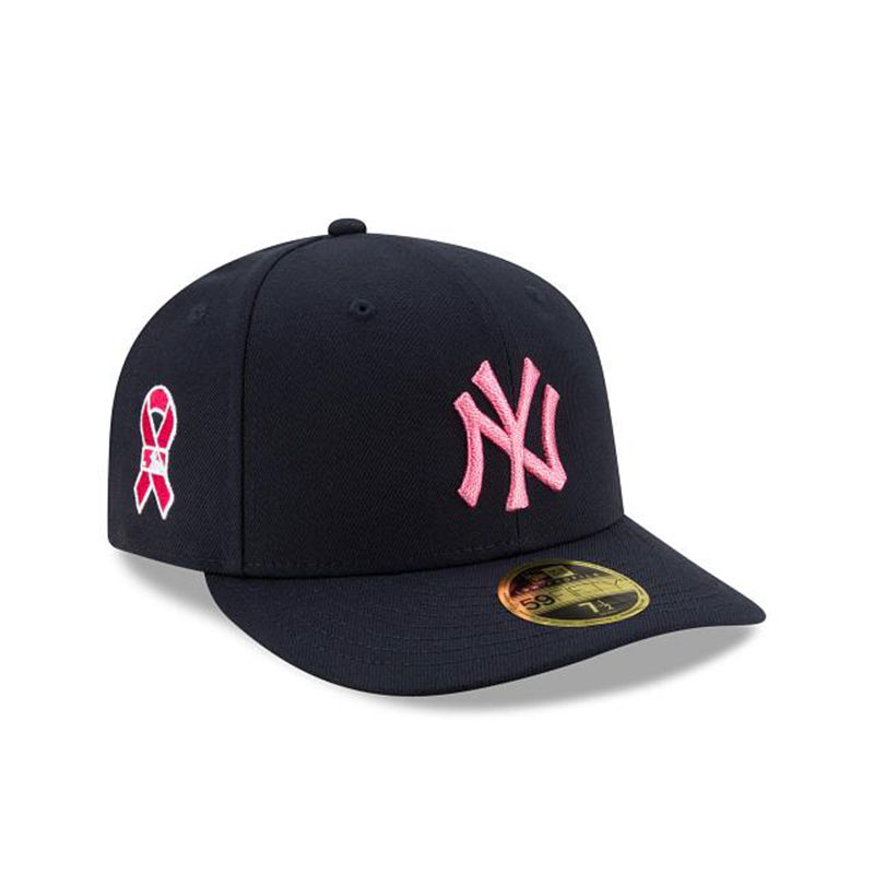 MLB New York Yankees Mother's Day Low Profile 59Fifty Fitted (KKK6997) - Blue New Era Caps